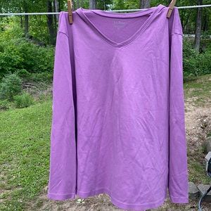 L.L.Bean long sleeved tee 3X. 100% cotton